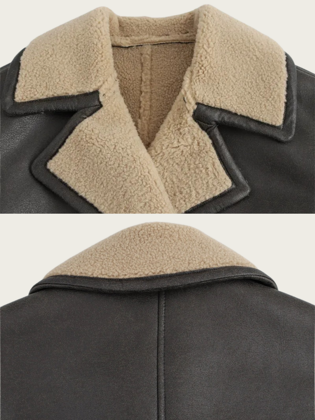 Jakke Med Struktureret Revers