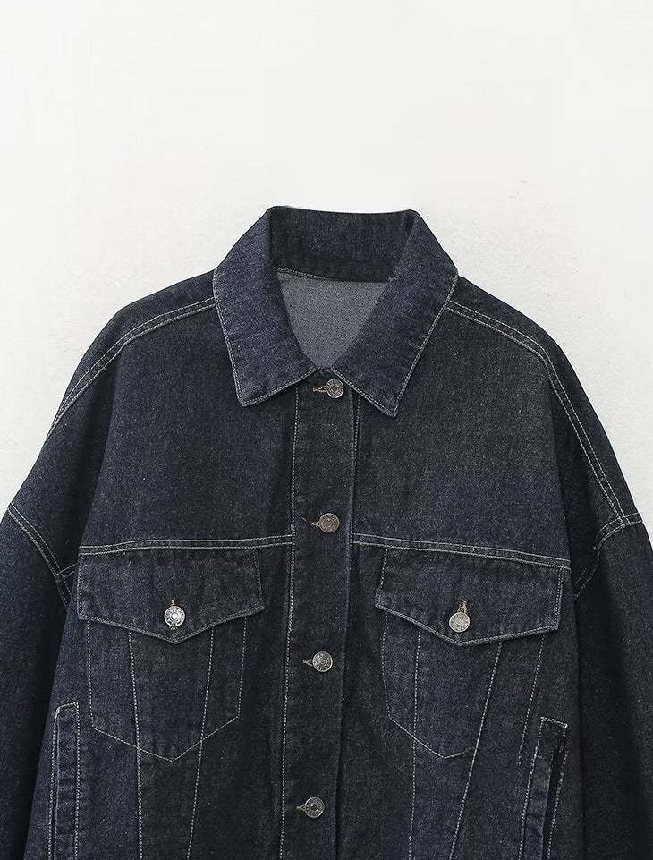 Aisha | Kort Denim Jakke