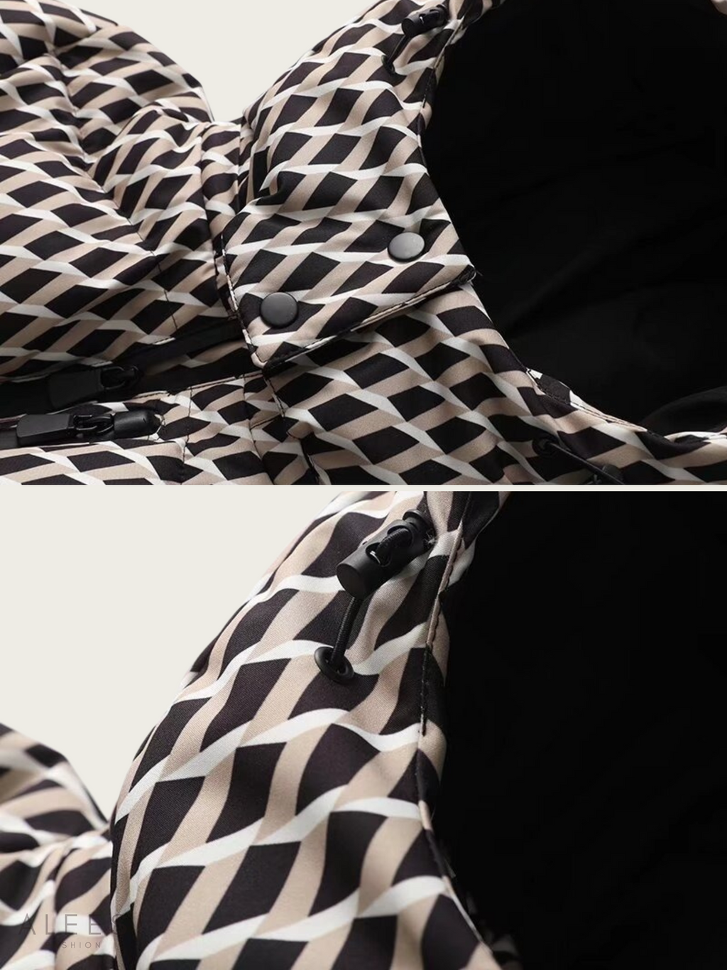 Reykjavik | Vatteret Jakke Med Bælte