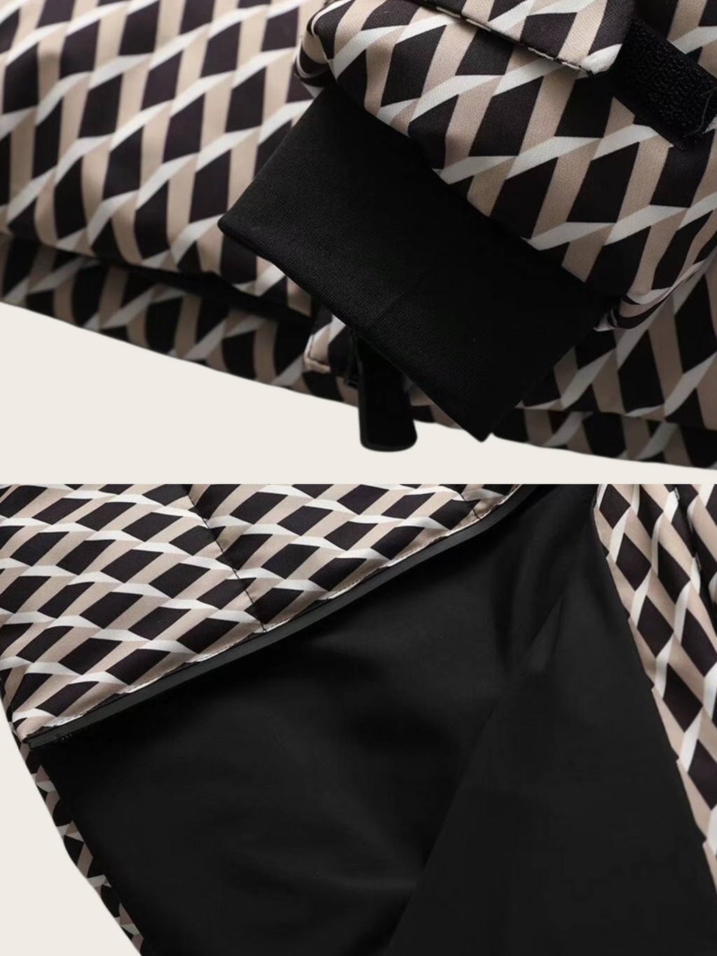 Reykjavik | Vatteret Jakke Med Bælte