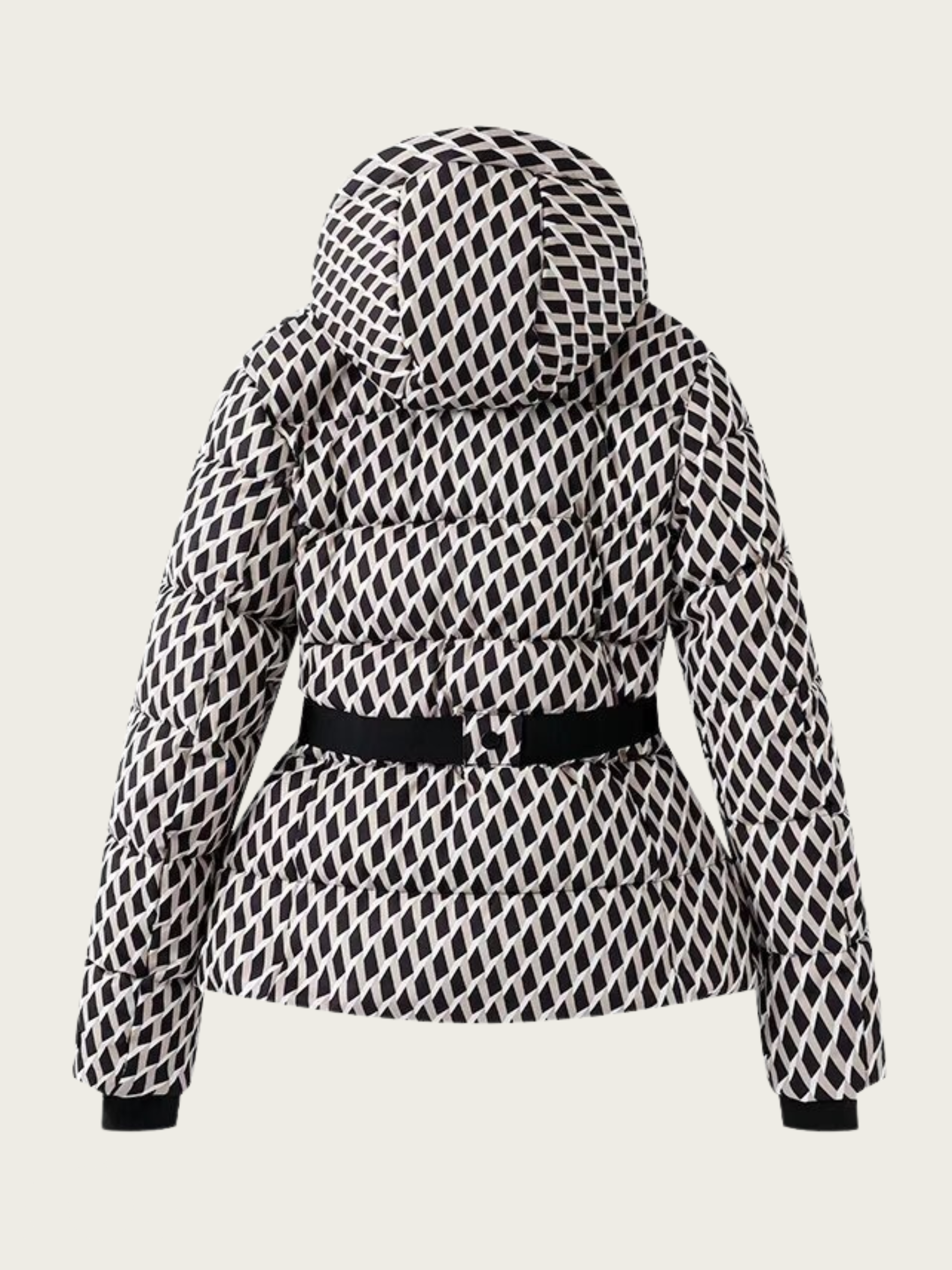 Reykjavik | Vatteret Jakke Med Bælte